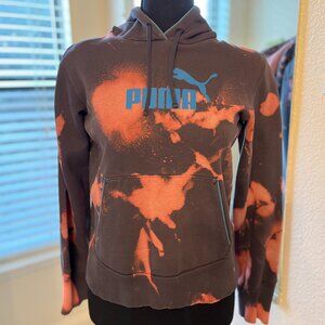 Puma Relaxed Fit Tie Dye Hoodie XS